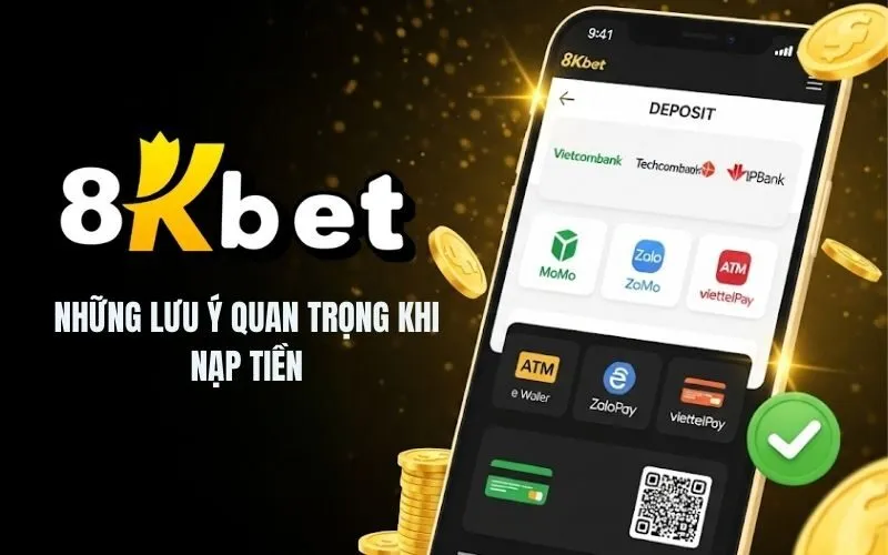 Những lưu ý quan trọng khi nạp tiền